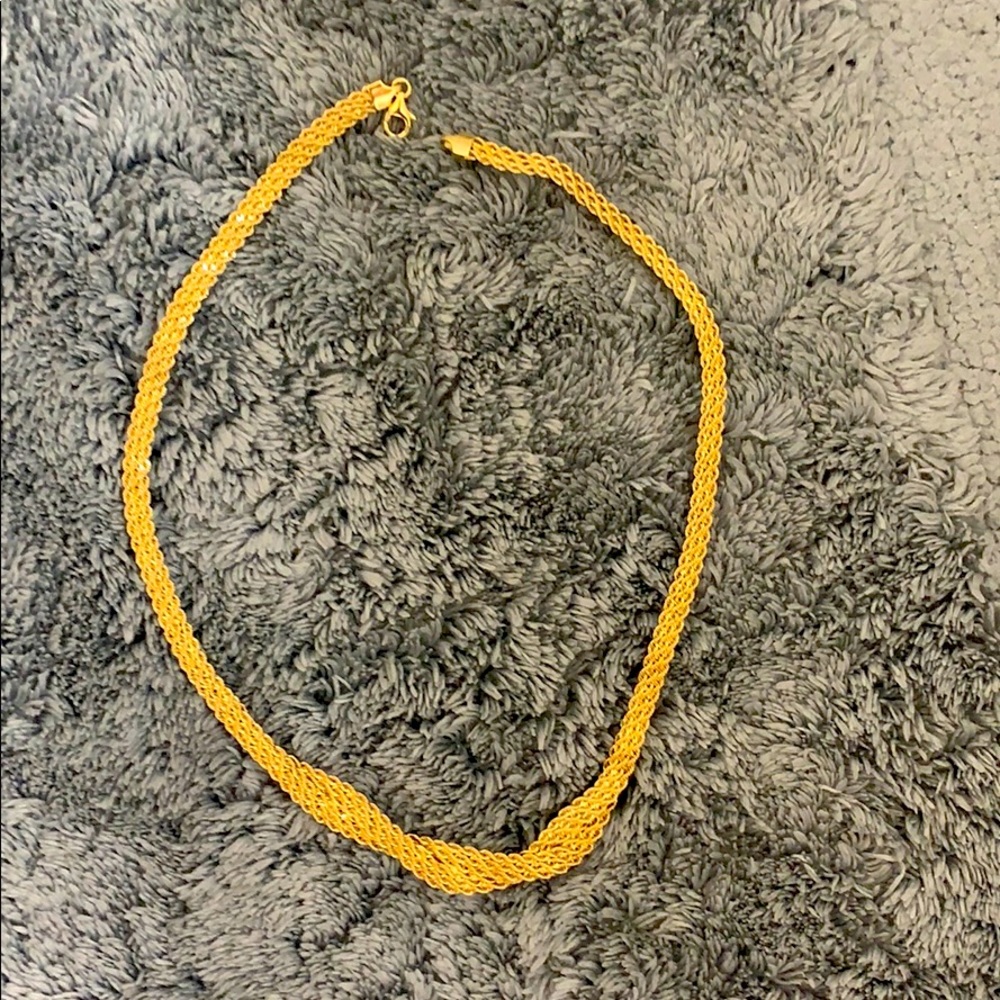 14k rope chain 18inch beautiful piece never worn.